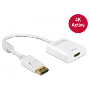 Delock DisplayPort > HDMI 4K aktív átalakító, 20cm kábellel #1