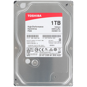 1TB Toshiba SATA3 HDD 64MB - P300 #1