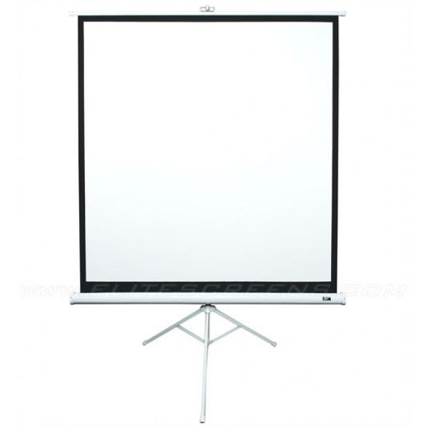 EliteScreen vetítővászon háromlábú állvánnyal (152,4x152,4 cm) - fehér #1