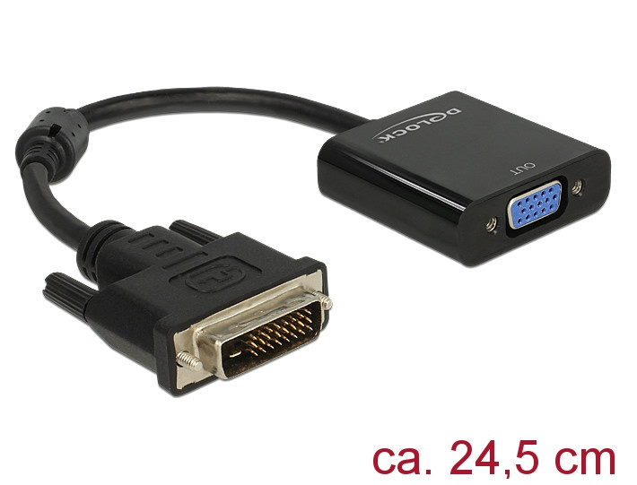 Delock DVI-D 24+1 > VGA (15-DSUB) átalakító #1