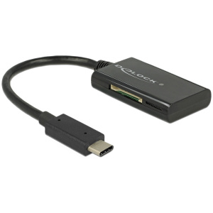 Delock USB 3.1 Gen 1 kártyaolvasó USB Type-C™ csatlakozóval, 4 nyílással #1