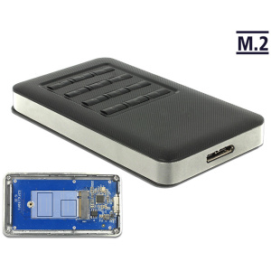Delock Külső ház SATA M.2 (B) SSD > USB 3.0 micro #1