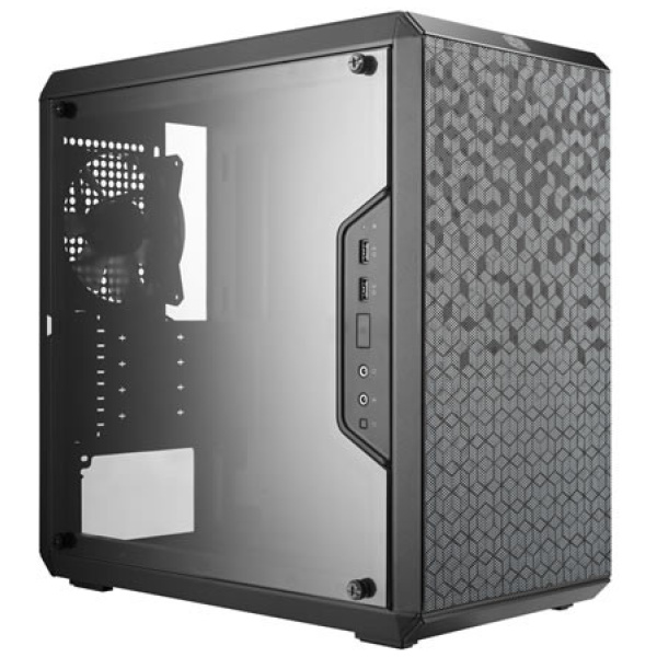 CoolerMaster MasterBox Q300L micro ATX ház (fekete) #1