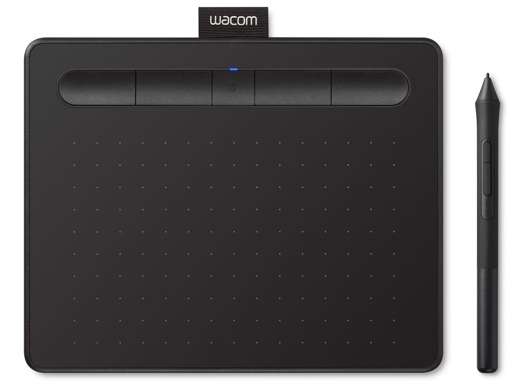 Wacom Intuos S Bluetooth digitális rajztábla (fekete) #1