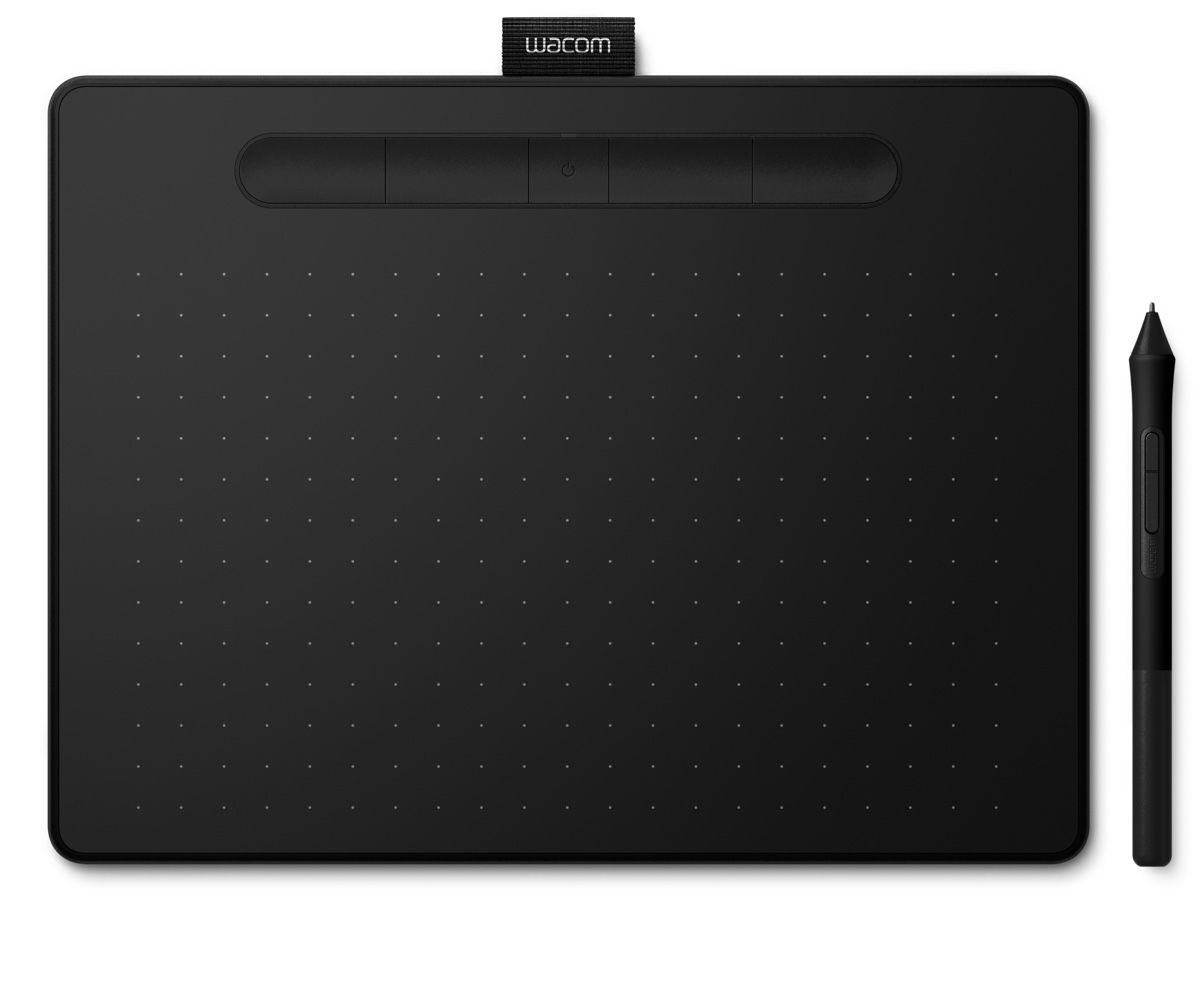 Wacom Intuos M Bluetooth digitális rajztábla (fekete) #1