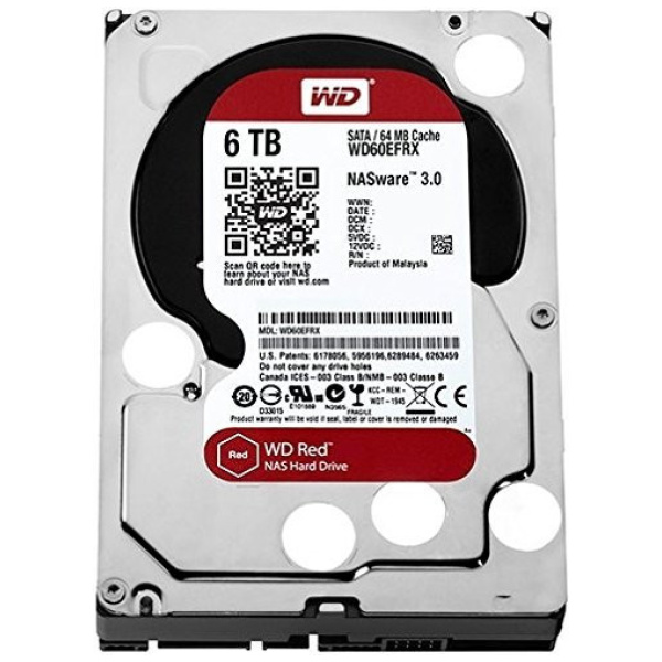 6TB WD Red Pro - NAS SATA3 HDD 256MB - WD6003FFBX #1