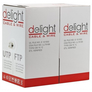 FTP fali kábel (305m) Cat6 - Delight #1