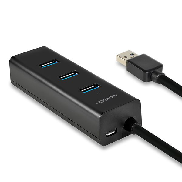 4-portos USB HUB gyorstöltő funkcióval, Axagon (USB 3.0) #1