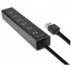 7-portos USB HUB + gyorstöltő Axagon (USB 3.0) #1