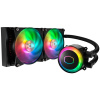 CoolerMaster MasterLiquid ML240R RGB CPU vízhhűtés, univerzális, LED-es #1