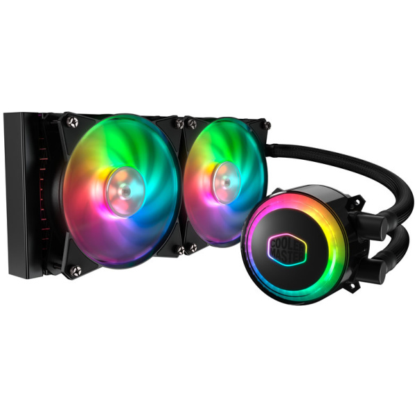 CoolerMaster MasterLiquid ML240R RGB CPU vízhhűtés, univerzális, LED-es #1