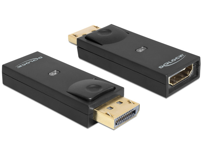 Delock DisplayPort > HDMI 4K passzív átalakító (fekete) #1
