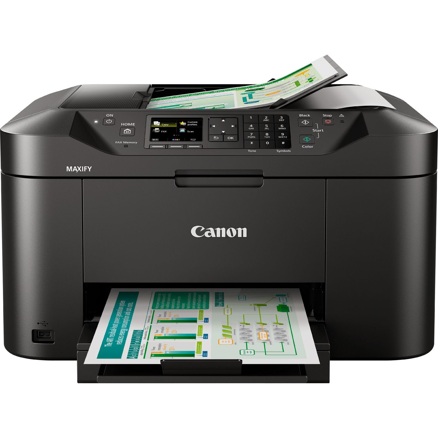 Canon Maxify MB2150 nyomtató (printer/szkenner/fax) - Wi-Fi, fekete #1
