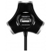 4-portos USB HUB Axagon Trinity (USB 2.0) - fekete #1