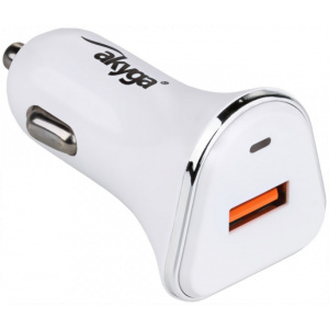 USB Car charger (autós töltő adapter) 5V/3A (15W) Quick Charge 3.0 - Akyga #1