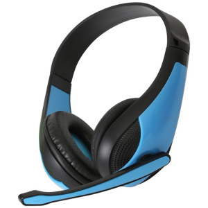 Omega Freestyle Hi-Fi Sztereo Headset (kék) #1