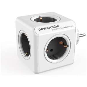 220V-os PowerCube Original DE hálózati elosztó (5 aljzat) szürke #1