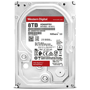 8TB WD Red Pro - NAS SATA3 HDD 256MB - WD8003FFBX #1