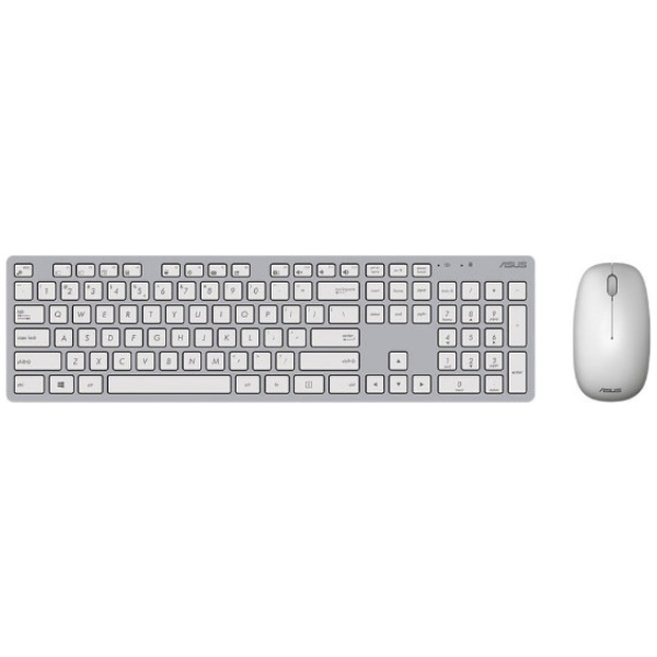 Asus W5000 vezetéknélküli billentyű-egér szett (fehér) #1