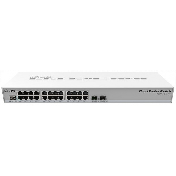 MikroTik CRS326-24G-2S+RM 24-port Gbit + 2 SFP port 1U Dual boot switch #1