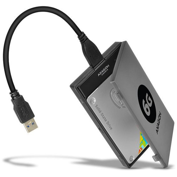 Axagon USB 3.0 periféria ház 2,5" SATA HDD/SSD-hez #1