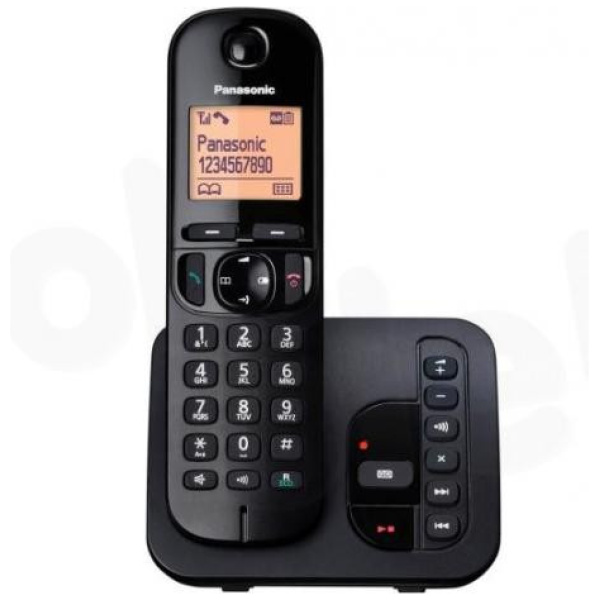 Panasonic KX-TGC220PDB vezeték nélküli (DECT) telefon - fekete #1