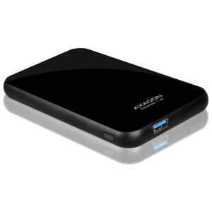 Axagon csavarmentes USB 3.0 periféria ház 2,5" SATA HDD/SSD-hez (fekete) #1