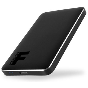 Axagon FullMetal USB 3.0 periféria ház 2,5" SATA HDD/SSD-hez (fekete) #1