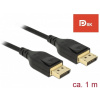 DisplayPort (M/M) Premium kábel 1m - Delock (8K 60Hz) #1
