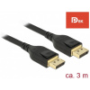DisplayPort (M/M) Premium kábel 3m - Delock (8K 60Hz) #1