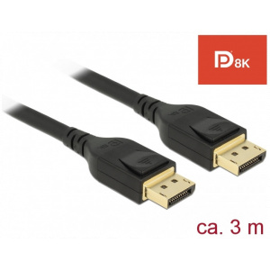 DisplayPort (M/M) Premium kábel 3m - Delock (8K 60Hz) #1