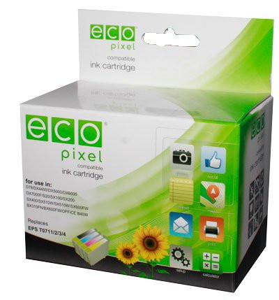 HP CN046AE patron (951 XL) ciánkék (utángyártott, Ecopixel) #1