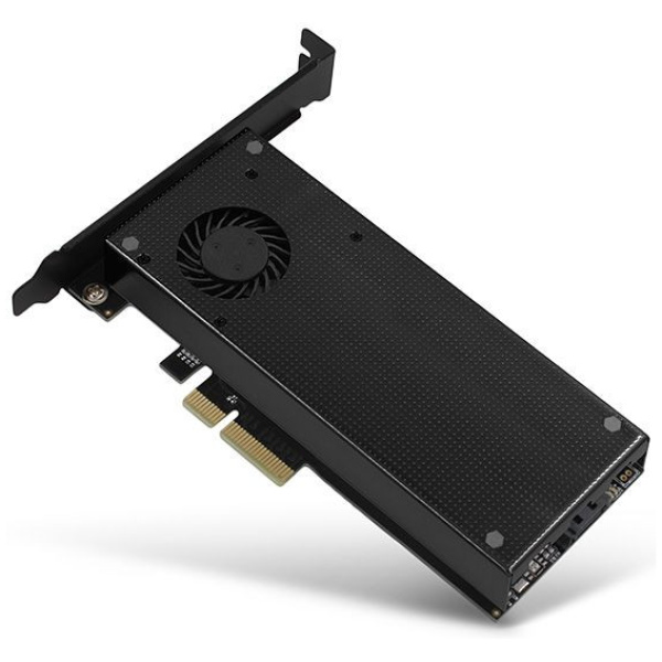 Axagon PCI Express x16 Kártya hűtővel > 2 x belső NVME M.2 SSD-hez PCEM2-DC #1