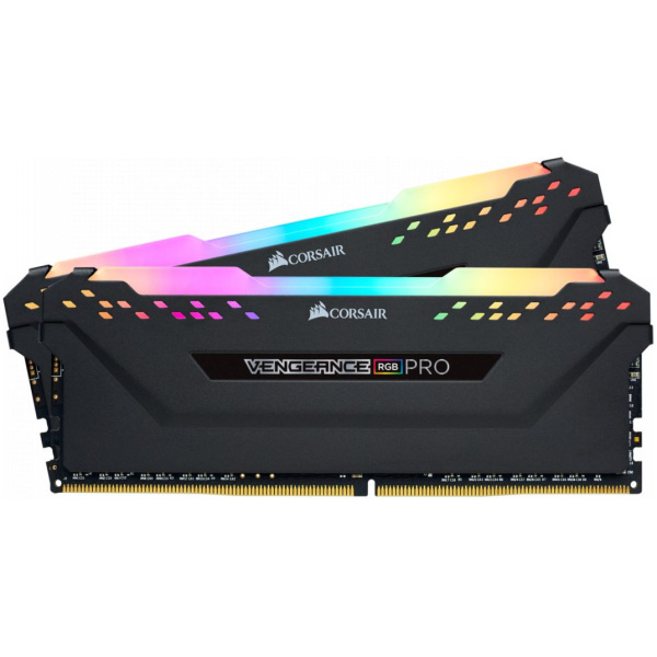 16GB DDR4 2666MHz (PC4-21300) Corsair Dual RAM KIT (Vengeance RGB Pro Black) #1