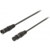 Nedis XLR hosszabbító kábel (anya-apa) 5m #1