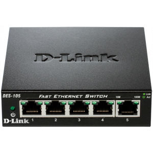 D-Link DES-105/E 5-port switch (desktop) #1