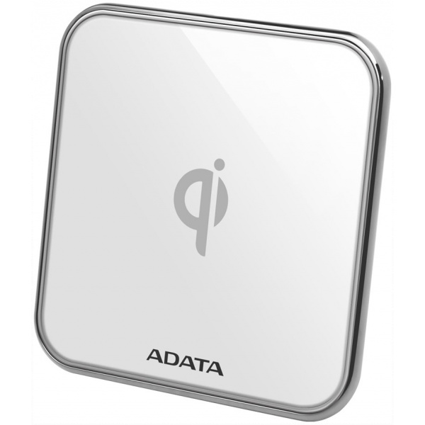 ADATA Qi vezeték nélküli gyorstöltő pad (2A / 10W) fehér #1