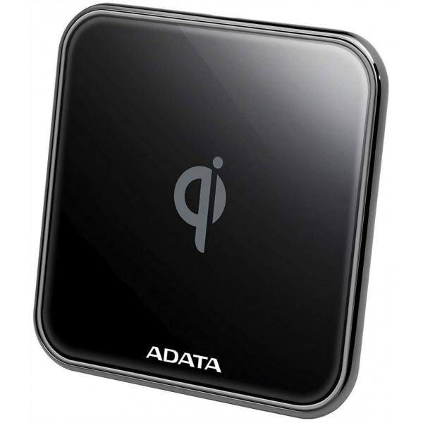 ADATA Qi vezeték nélküli gyorstöltő pad (2A / 10W) fekete #1