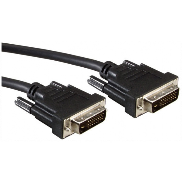 DVI-DVI (24+1) - dual link kábel 15m (Roline) #1