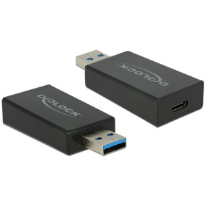 Delock 65689 USB 3.1 dugó > USB Type-C™ aljzat, adapter (aktív) #1