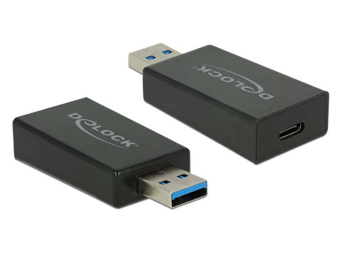 Delock 65689 USB 3.1 dugó > USB Type-C™ aljzat, adapter (aktív) #1