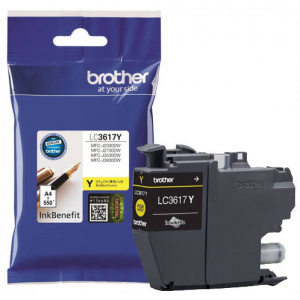 Brother LC3617Y patron #1