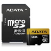 64GB ADATA Premier ONE microSD kártya + SD adapter (UHS-II U3, C10) #1