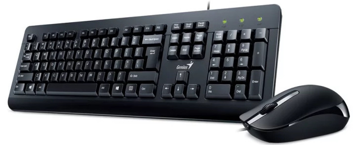 Genius KM-160 billentyű + egér fekete (USB) #1