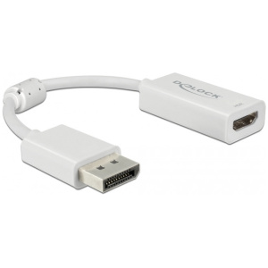Delock DisplayPort > HDMI 4K 60Hz aktív átalakító, HDR funkcióval, 10cm kábellel #1