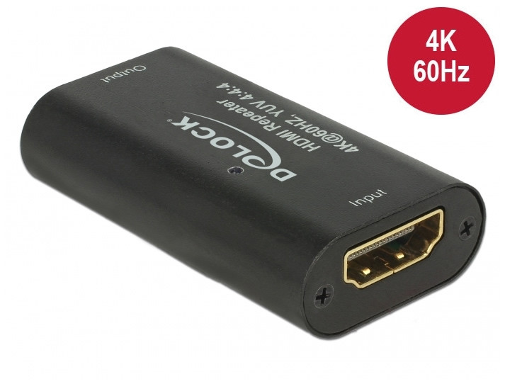 Delock HDMI Repeater (jelismétlő) 4K UHD 60 Hz, akár 30m-ig #1