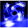 12 cm hűtőventilátor Akyga AW-12A - kék LED-es (világít) #1