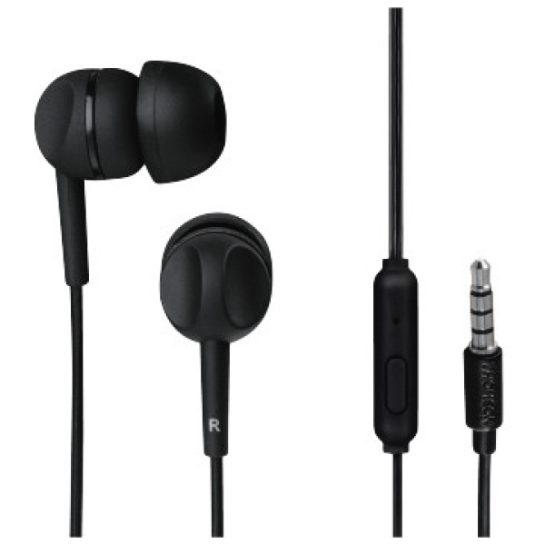 Thomson EAR3005 fülhallgató mikrofonnal (fekete) #1