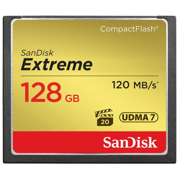 128GB Sandisk Extreme© CompactFlash (CF) memóriakártya #1
