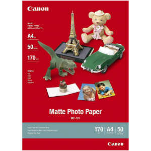 Canon Matte Photo Paper MP-101 fotópapír A4 50 lap, matt (170g) #1